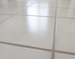 closeup of ceramic tile floor
